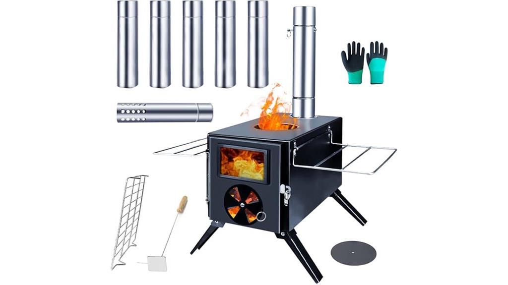 campfire wood stove