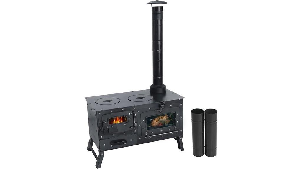 camping stove with oven