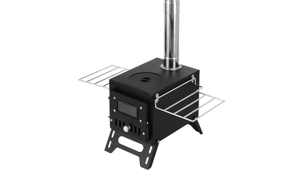 camping wood burning stove