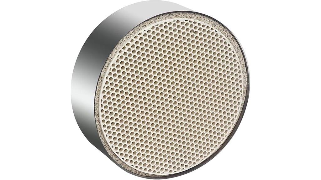 catalytic combustor for wood stoves