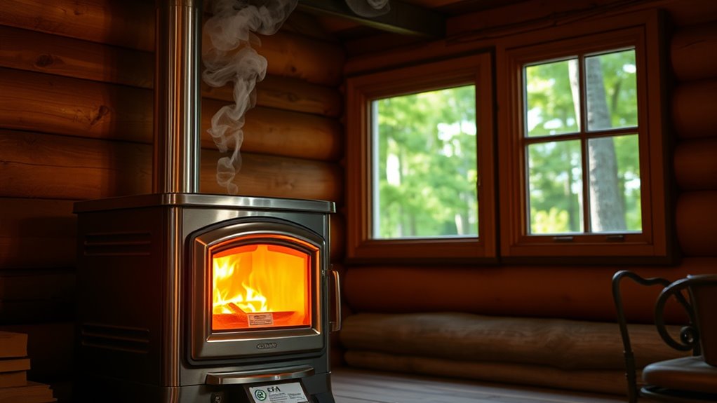 certified stoves emit fewer pollutants