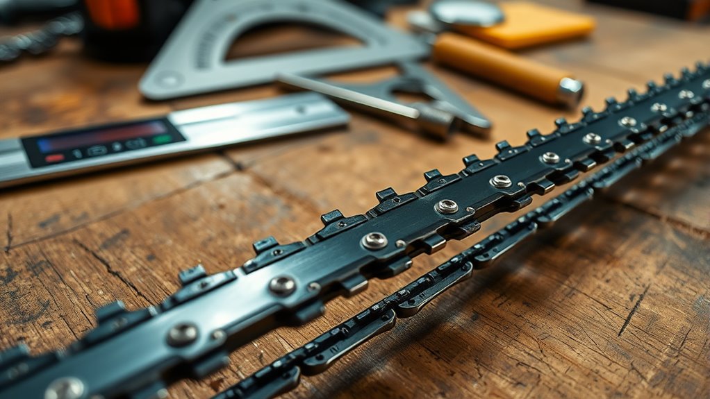 chain geometry for efficient cutting