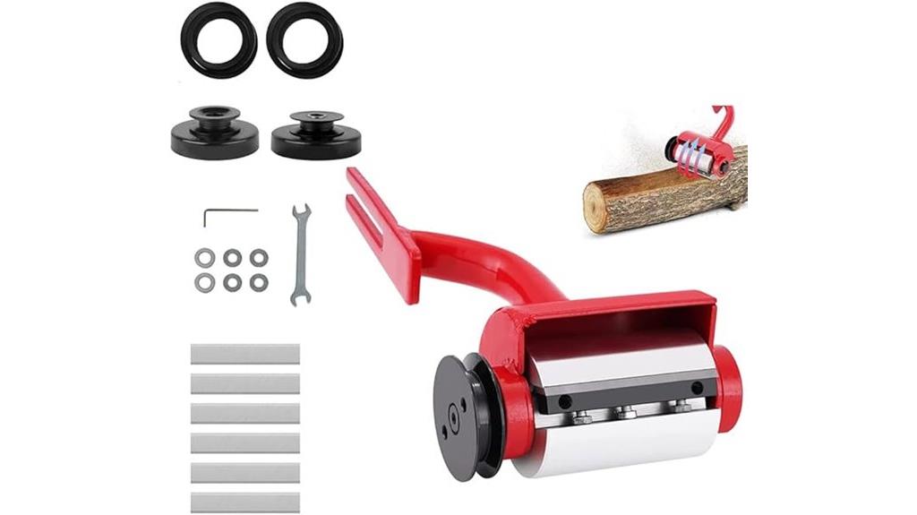chainsaw log peeler attachment