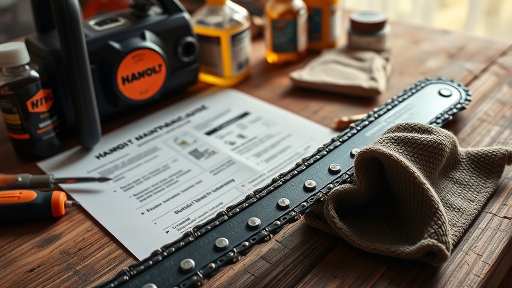 chainsaw maintenance checklist
