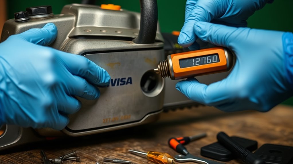 chainsaw maintenance routine