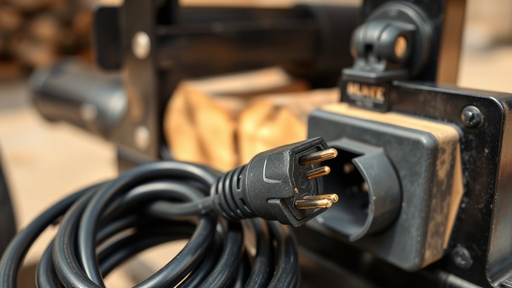 check cords and outlets