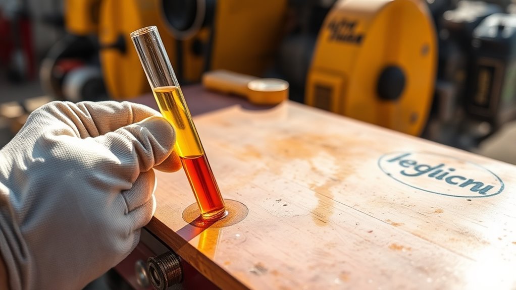 check hydraulic fluid levels regularly