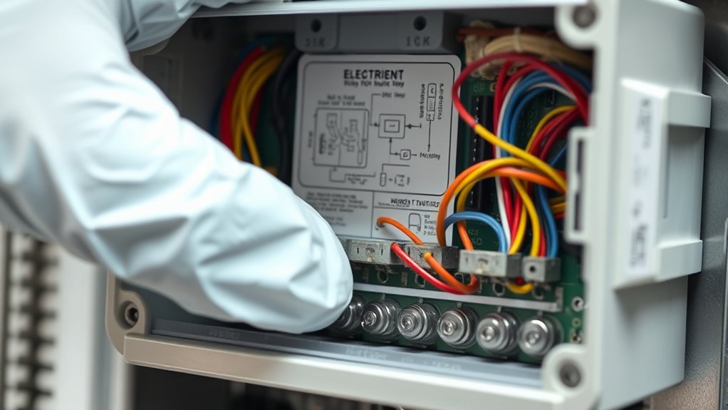 check wiring and connections