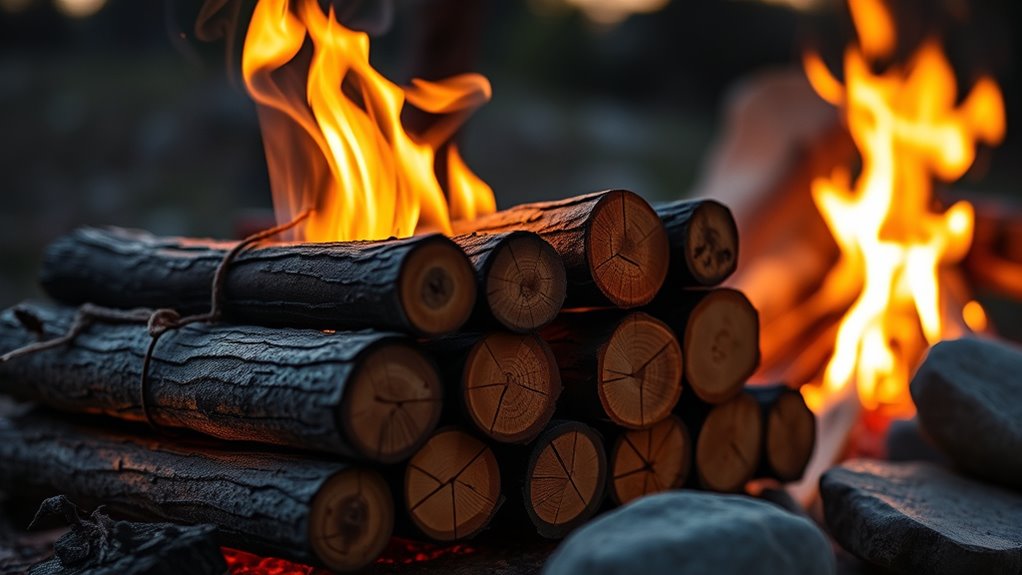 choose properly sized dry wood