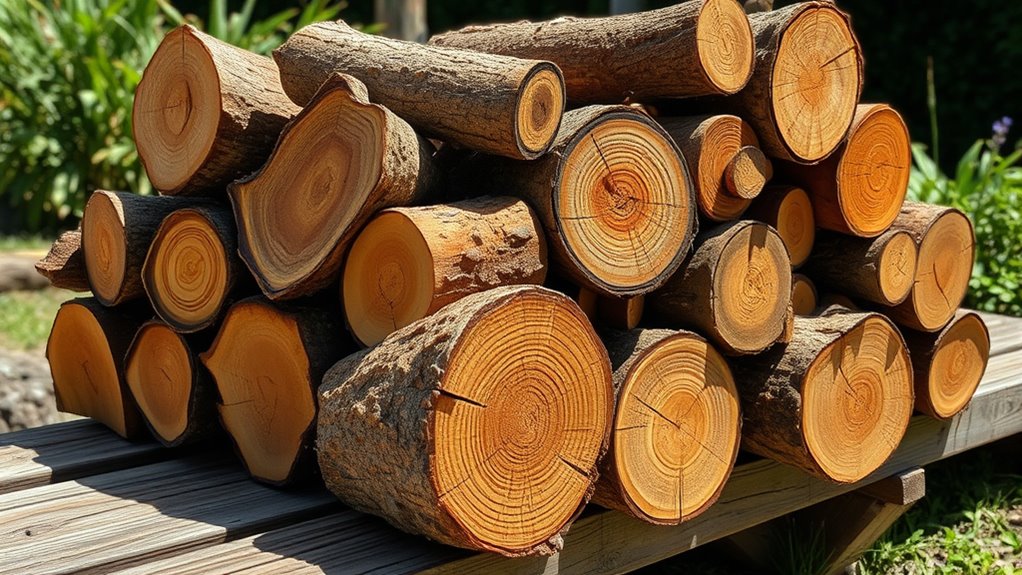 choose quality dry logs
