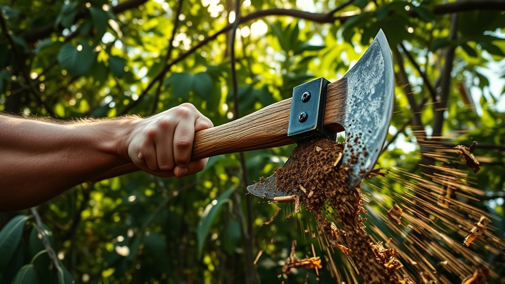choose suitable sharp durable tools