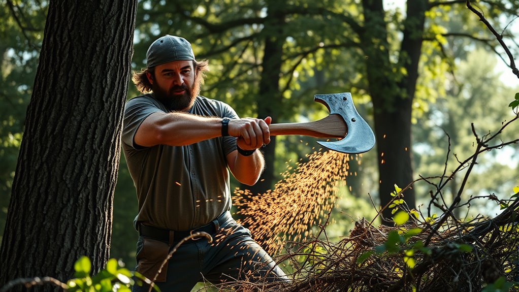 choosing appropriate clearing tools