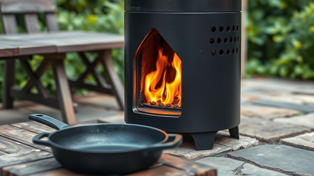 choosing safe efficient patio stove