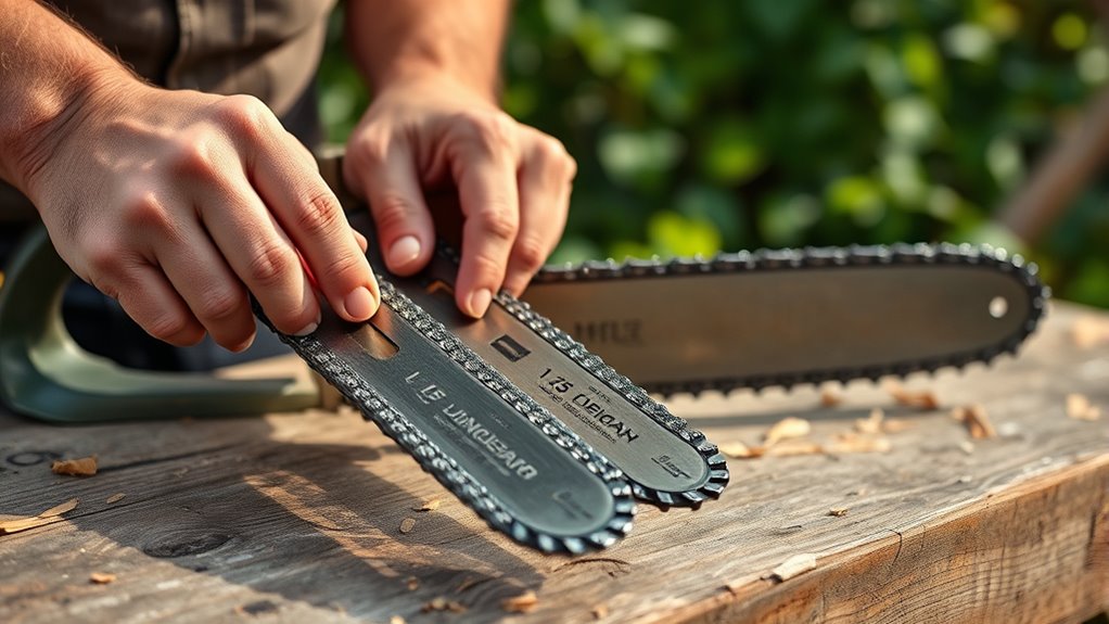 choosing the right chainsaw bar