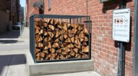 city firewood storage rules