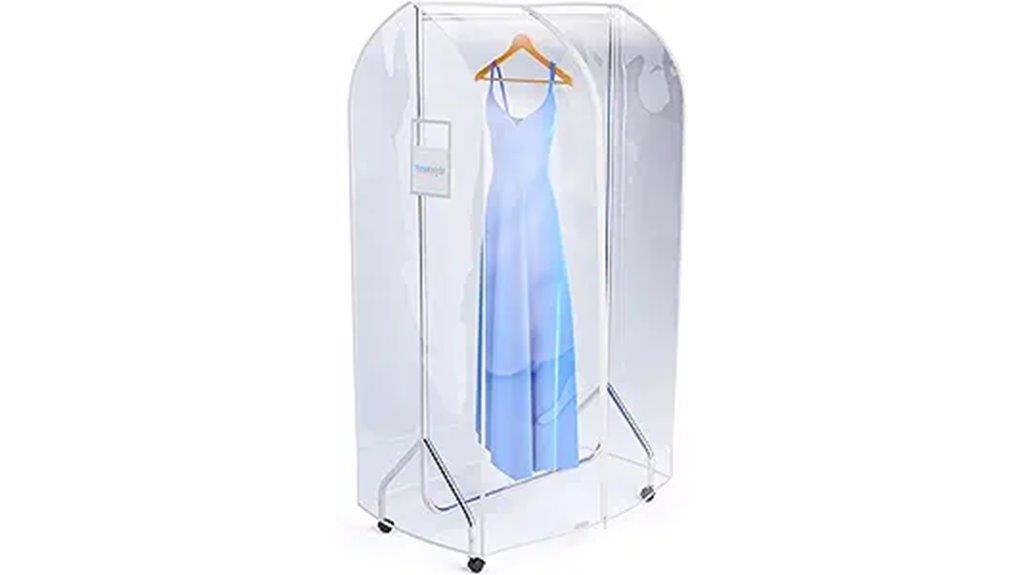 clothes garment rack cover