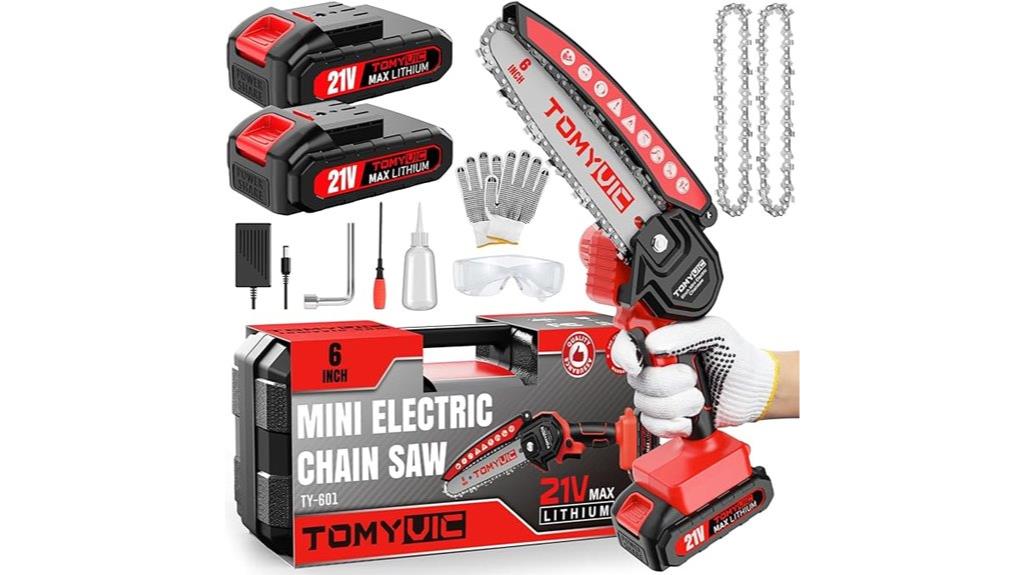 compact cordless chainsaw