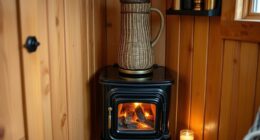 compact wood stove ovens