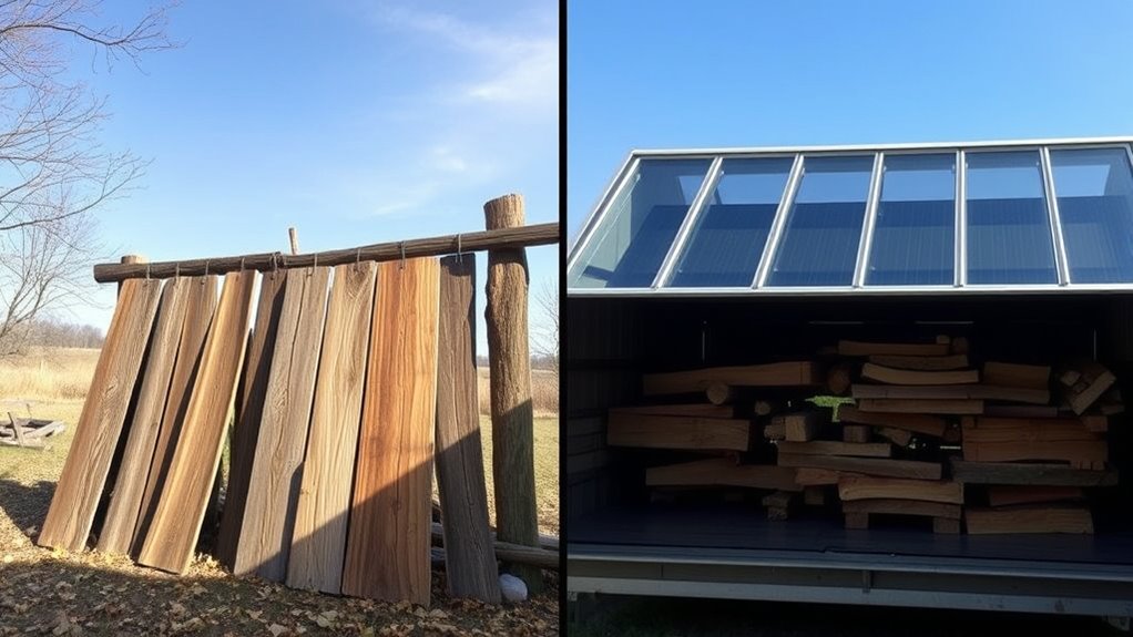 comparing drying methods