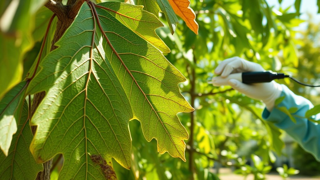 confirm oak wilt diagnosis