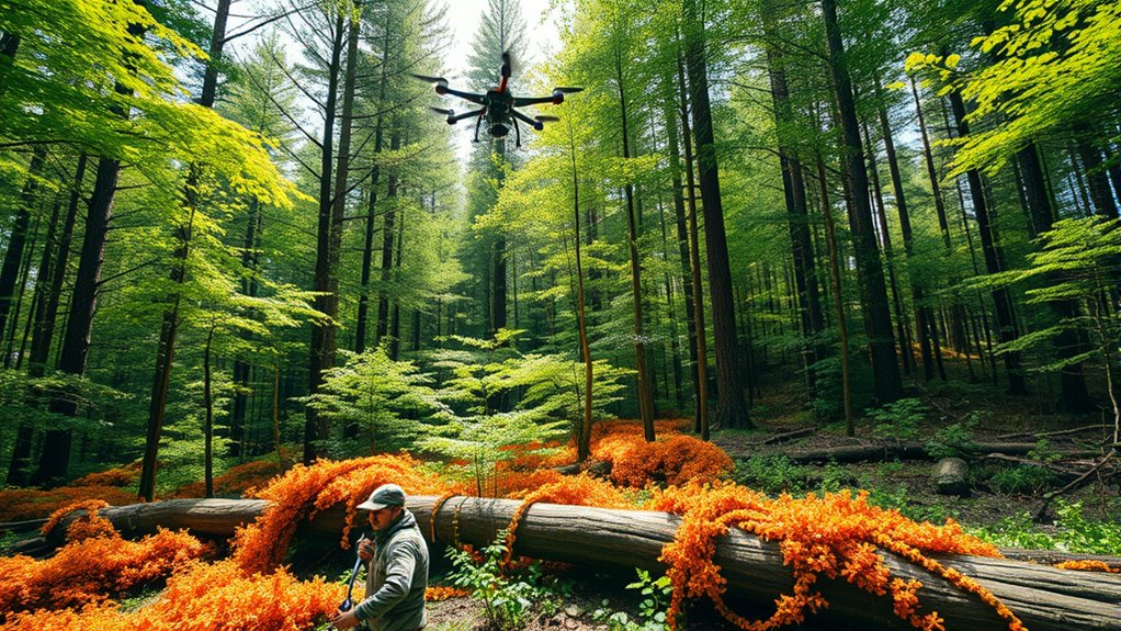 controlling non native forest pests