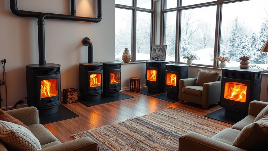 coordinate stove venting and controls