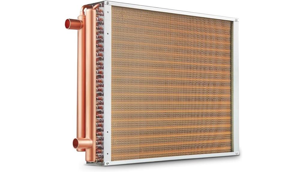 copper fin heat exchanger