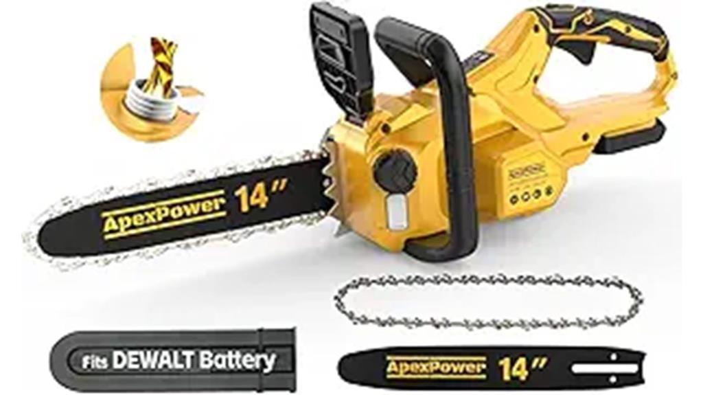 cordless 14 inch chainsaw