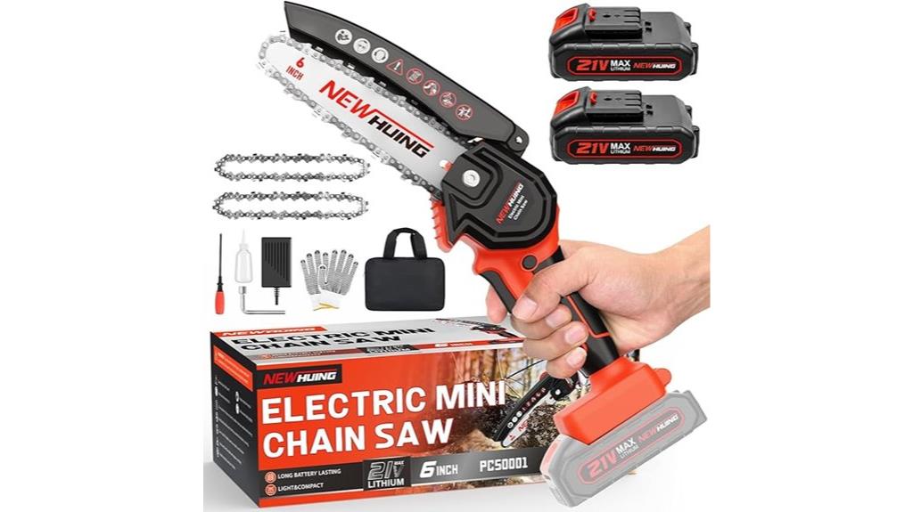 cordless chainsaw kit
