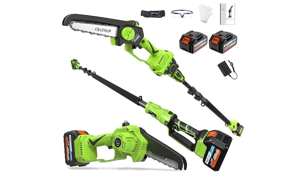 cordless pole saw combo