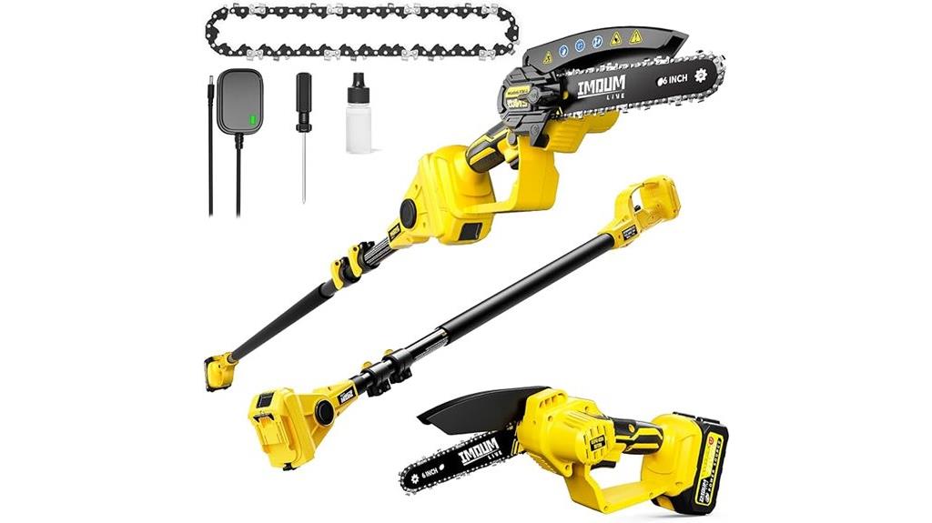 cordless pole saw mini