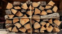 creating stylish firewood displays