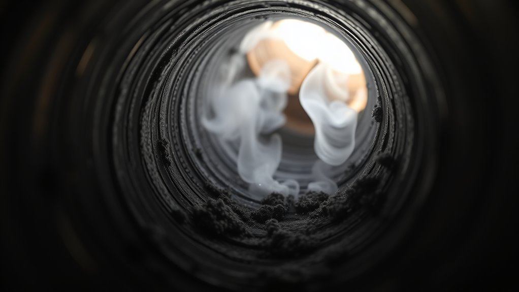 creosote buildup from burning