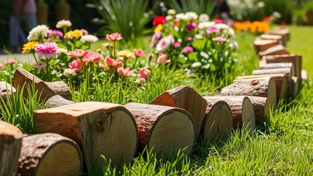 custom garden border designs