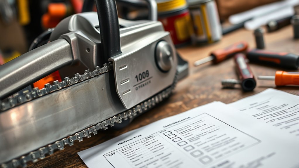 daily chainsaw safety checks