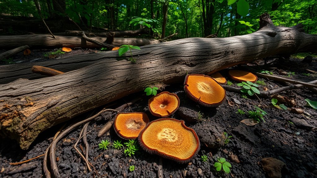 deadwood decomposes enriches soil