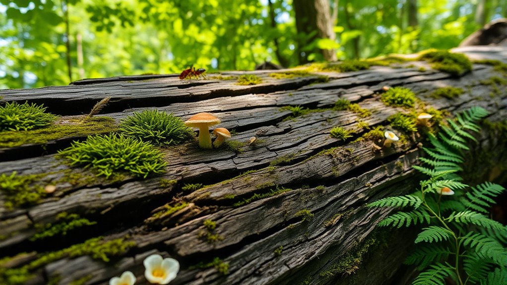 deadwood supports forest biodiversity