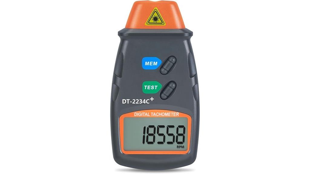 digital non contact tachometer
