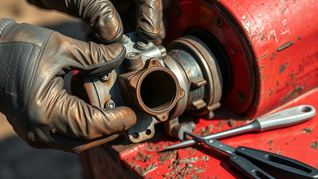 disconnect fuel lines safely