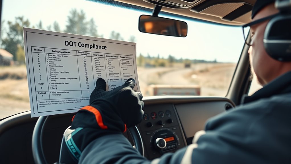 dot towing log requirements