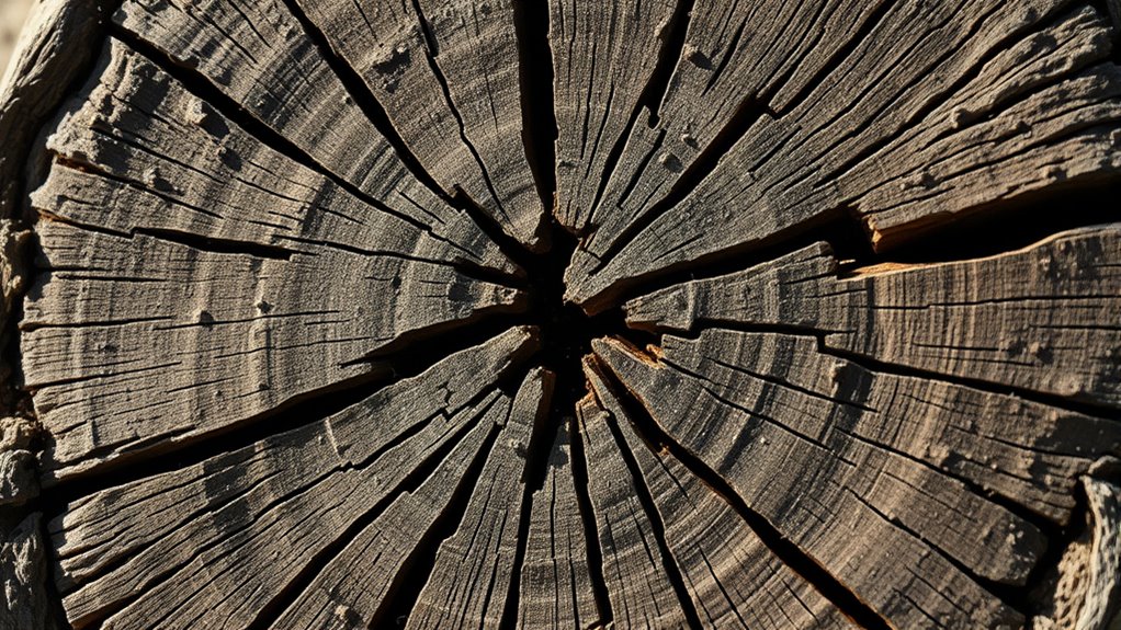 dry brittle logs risk splintering