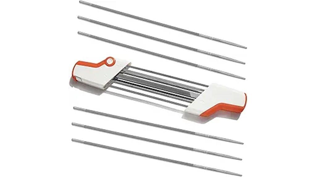 dual purpose chainsaw sharpener kit