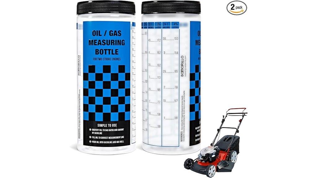 dual wide mouth oil bottles