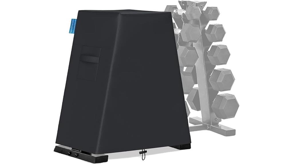 dumbbell rack cover