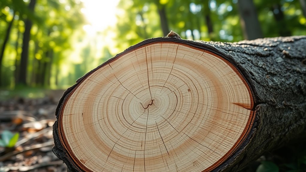 easy aspen wood splitting