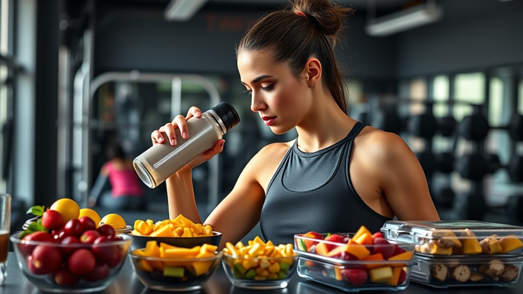 eat balanced stay hydrated