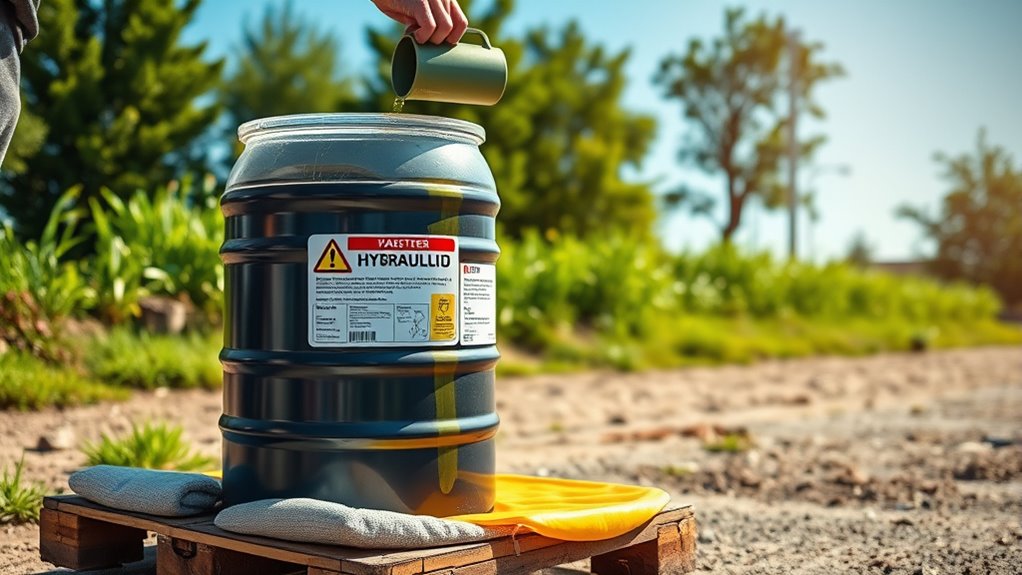 eco friendly hydraulic disposal