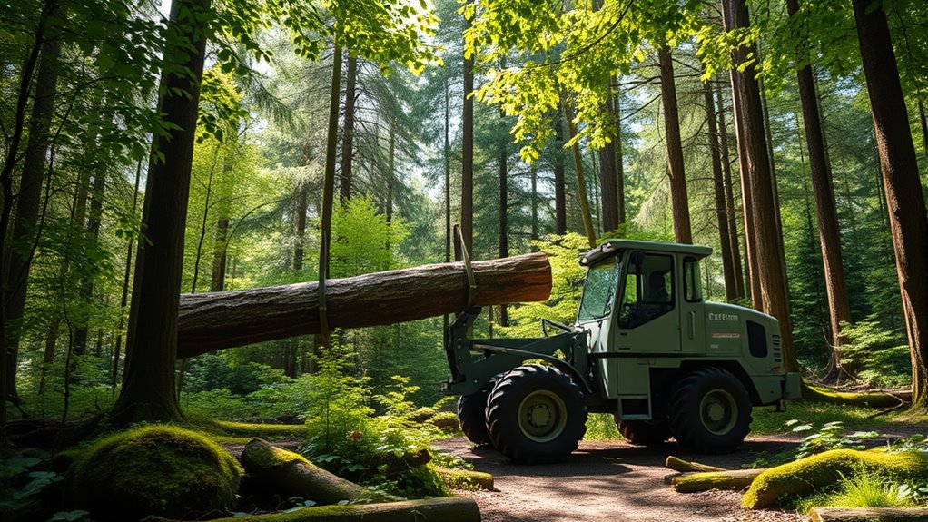 eco friendly logging equipment options