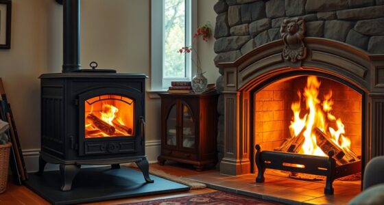 efficiency differences in heating