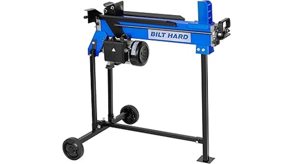 electric log splitter 6 5 ton